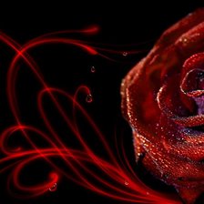 Схема вышивки «роза»