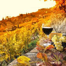 Схема вышивки «Осень в Тоскане»