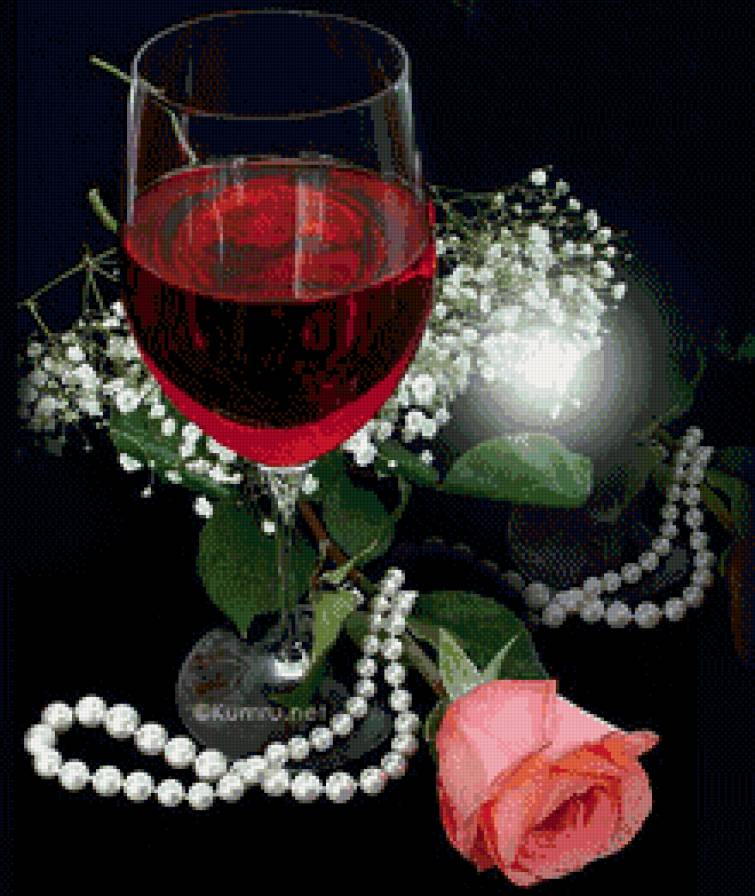 бокал вина - бокал, рамантика - предпросмотр