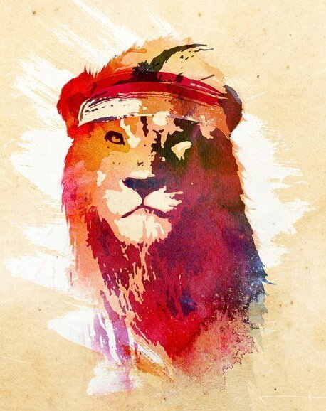 Motion and Amotion - lion, лев - оригинал