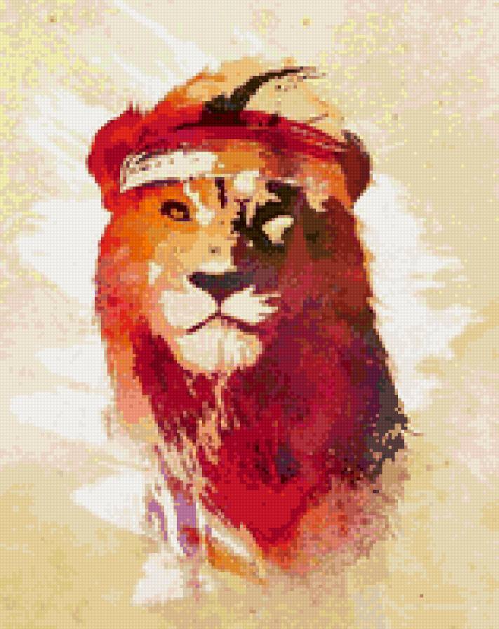 Motion and Amotion - lion, лев - предпросмотр