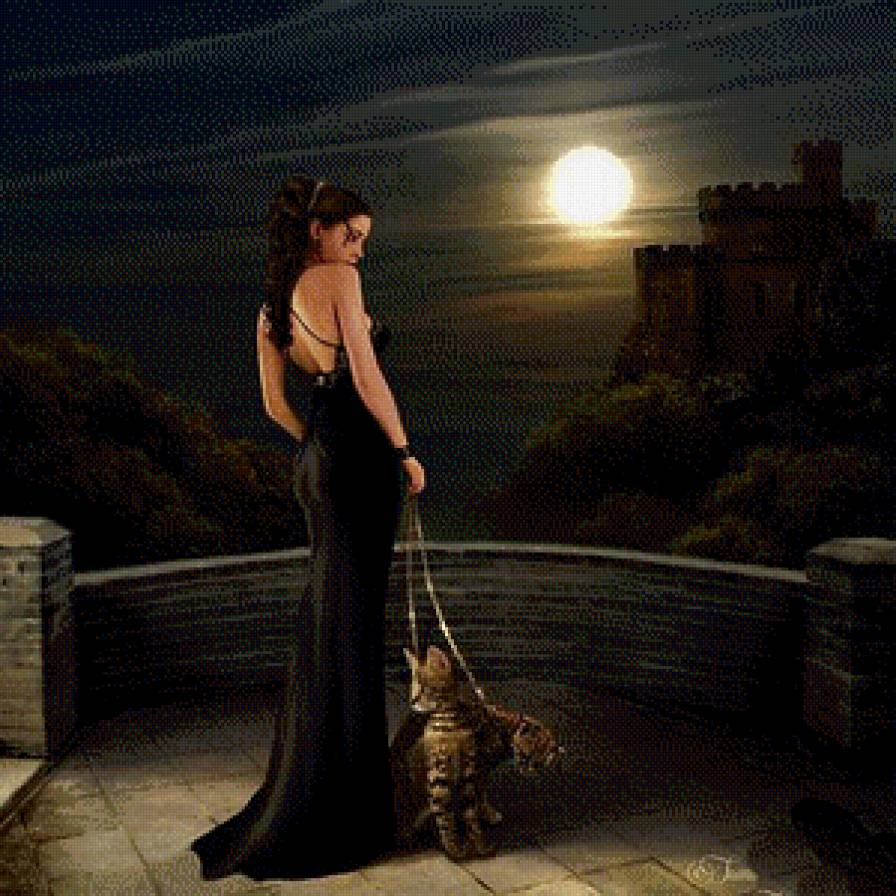 картина - красота, девушка, фентези - предпросмотр