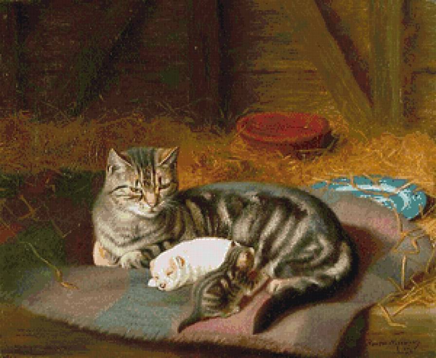 мама кошка - коты, котики - предпросмотр