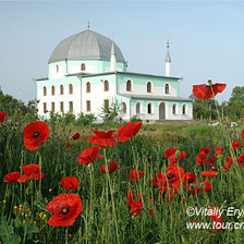 Схема вышивки «Мечеть г.Саки»