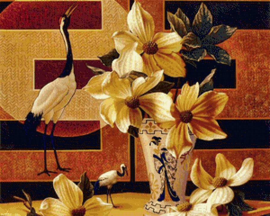 цветы - картина, цветы - предпросмотр