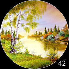 Схема вышивки «Осень»