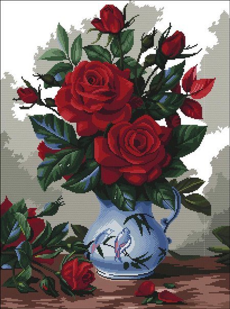 розы - цветы, картина - оригинал