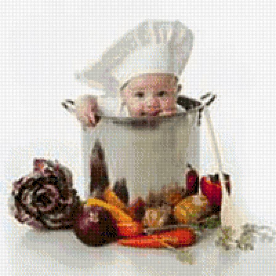 поваренок - дети, повар, кухня - предпросмотр