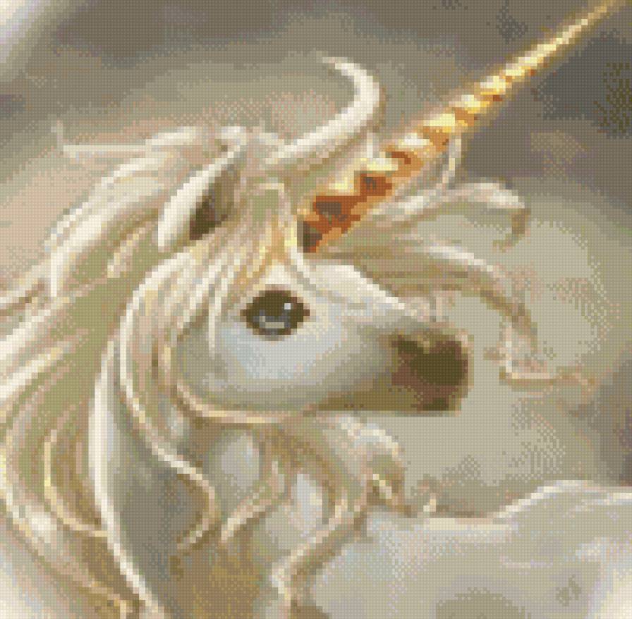 единорог - единорог, фентези - предпросмотр