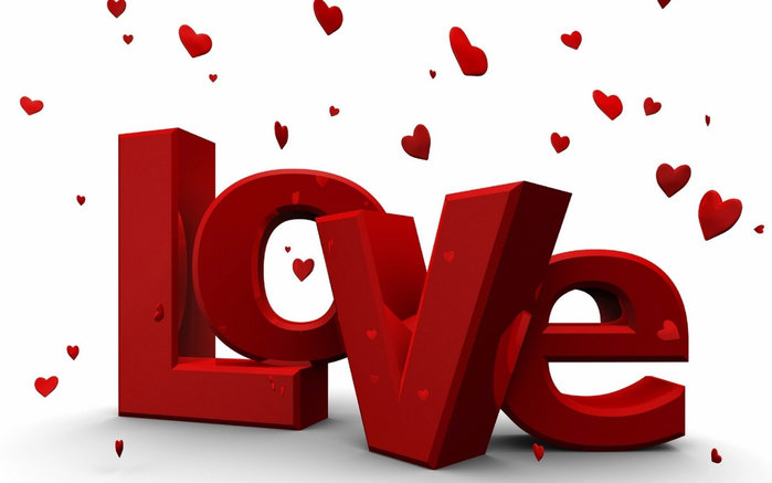 ВалентинкА - любовь, день валентина, буквы - оригинал