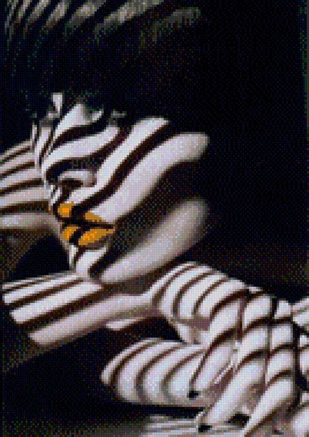 Девушка 1 - монохром, девушки - предпросмотр