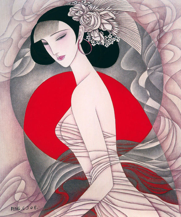 гейша - девушка, восток - оригинал