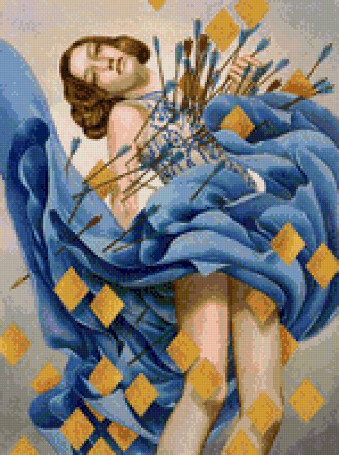 прямо в сердце - девушка, фентези, стрелы - предпросмотр