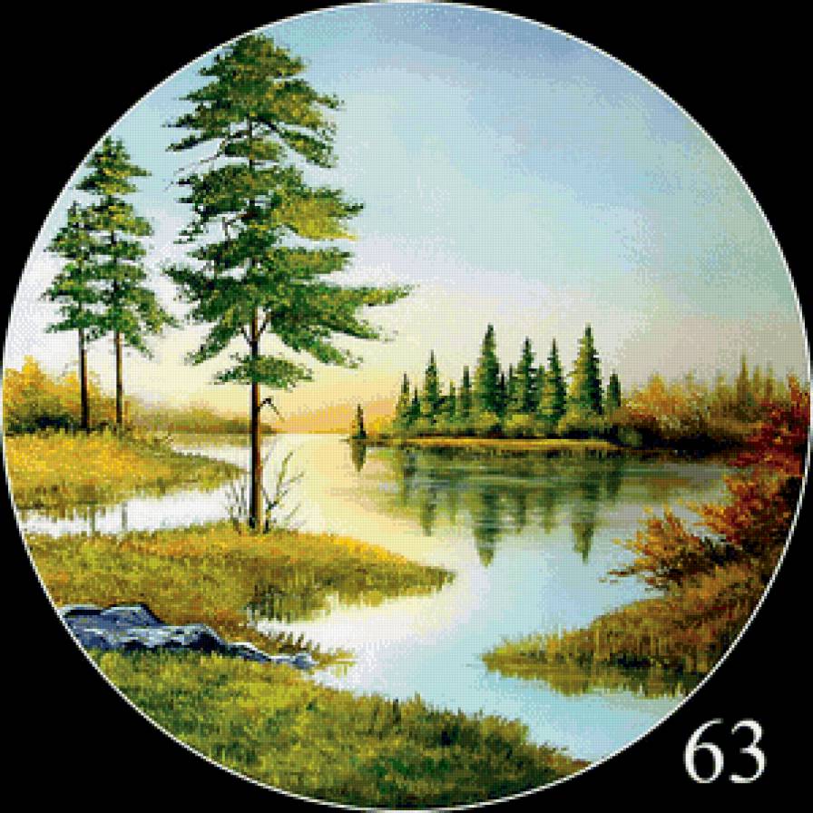 Любимое лето - круг - предпросмотр