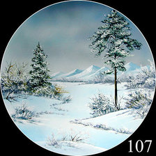 Оригинал схемы вышивки «Зима» (№806219)