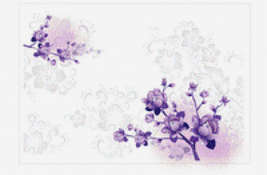 Цветы для салфетки - предпросмотр