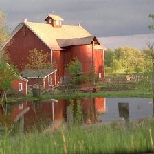 Схема вышивки «ферма»