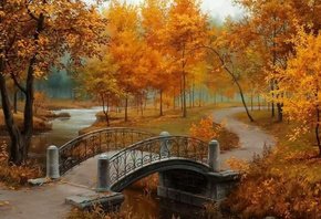 Осінній парк - оригинал