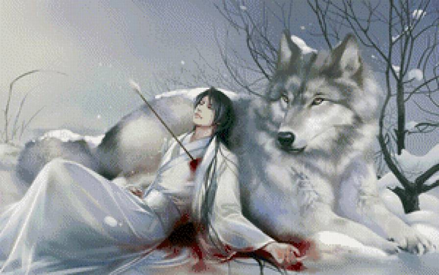 волк - природа, волк, животное - предпросмотр