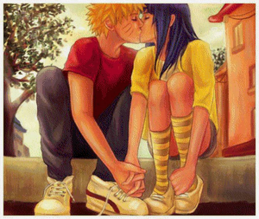 Наруто и Хината - наруто, аниме - предпросмотр