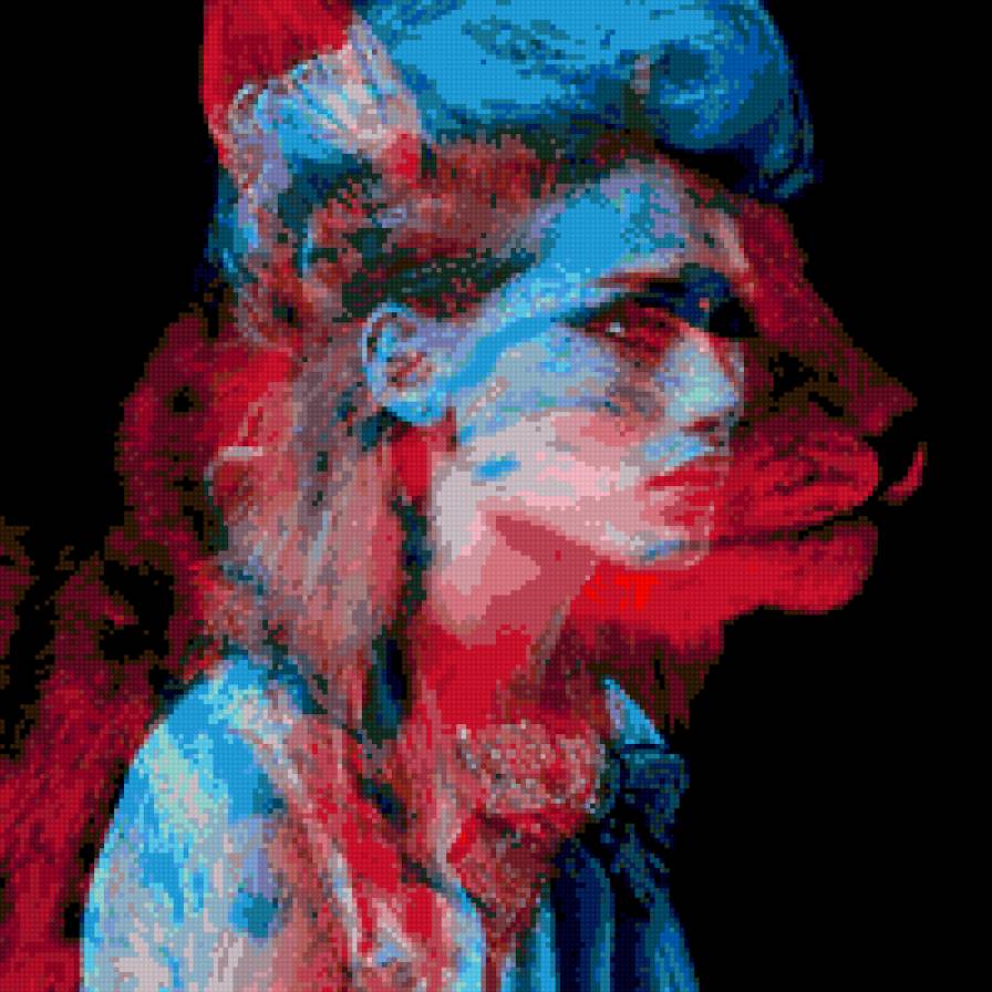 превращение - фентези, львица, девушка - предпросмотр