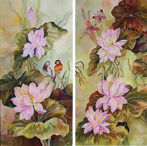 цветы и птицы - цветы и птицы - оригинал