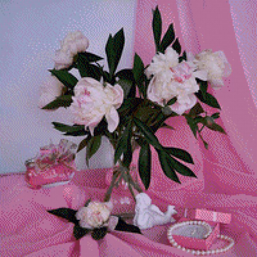 Натюрморт - цветы, натюрморт - предпросмотр