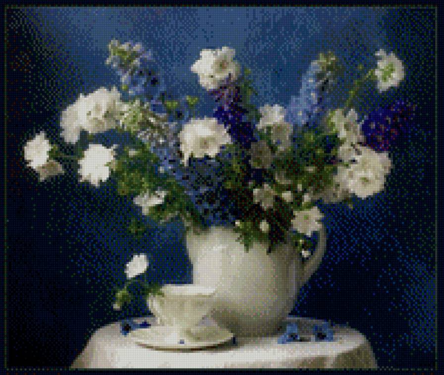 Натюрморт - натюрморт, цветы - предпросмотр