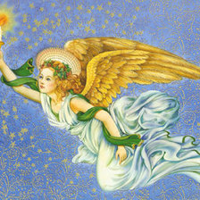 Оригинал схемы вышивки «angel de la vela» (№808895)
