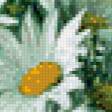Предпросмотр схемы вышивки «ромашки» (№808989)