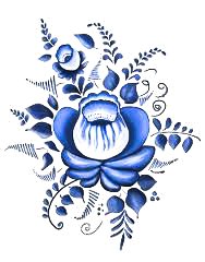 Гжель2 - гжель - оригинал