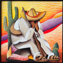 Схема вышивки «campero revolucionario»