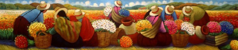 cosechando flores - оригинал