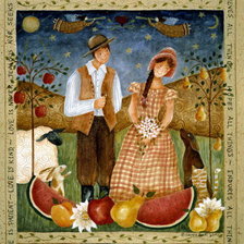 Схема вышивки «country love»