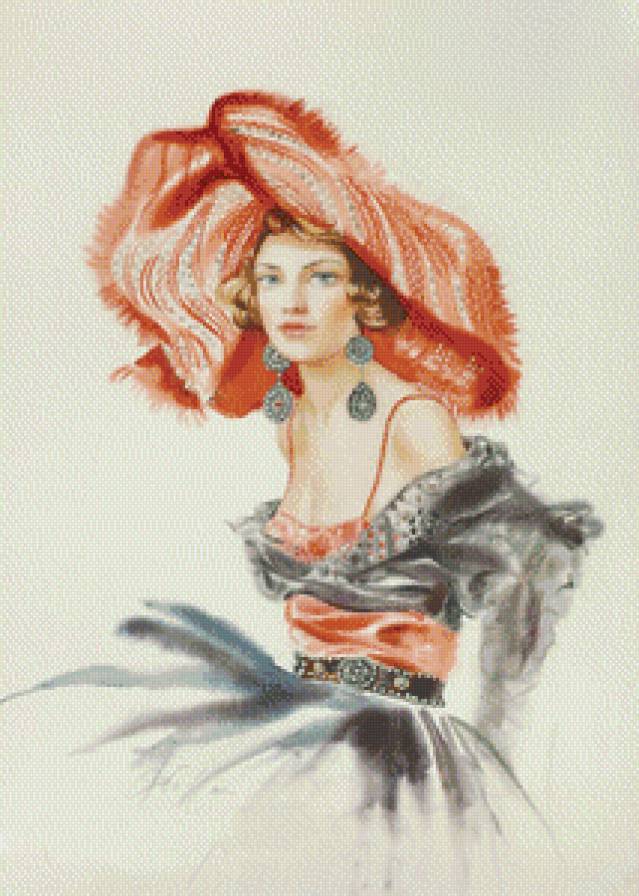 серия ,,женщины" - женщина - предпросмотр