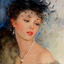 Схема вышивки «серия ,,женщины"»