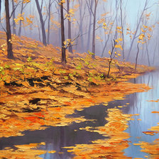 Схема вышивки «осень»