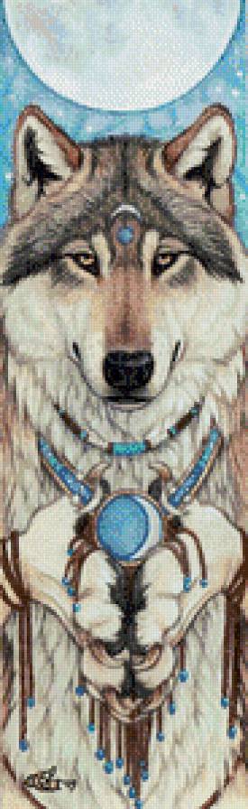 шаман - волк, животное - предпросмотр