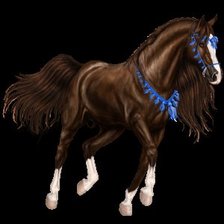 Схема вышивки «лошадь»