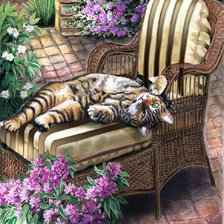 Схема вышивки «разговор по телефону»