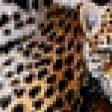 Предпросмотр схемы вышивки «Леопард с малышом» (№810788)