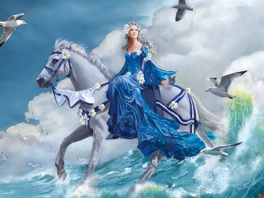 всадница - оригинал