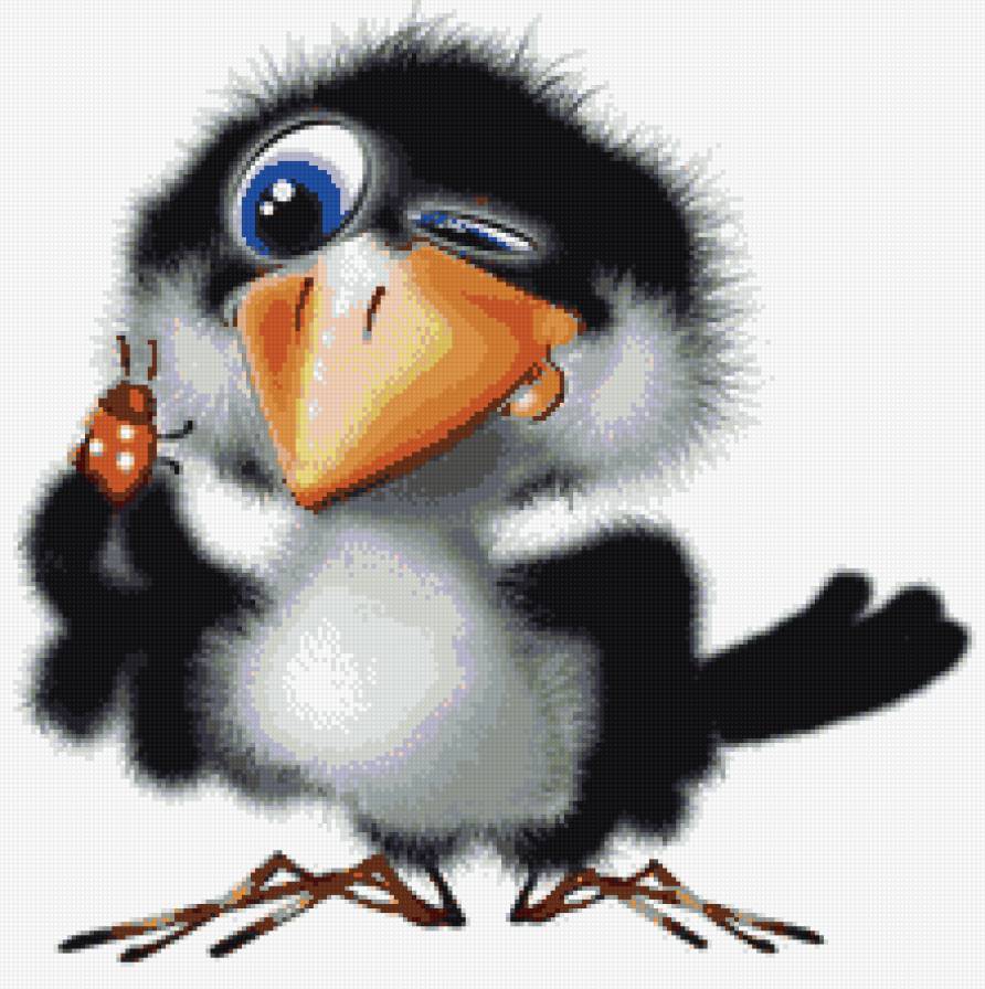 Сороченок - птицы - предпросмотр