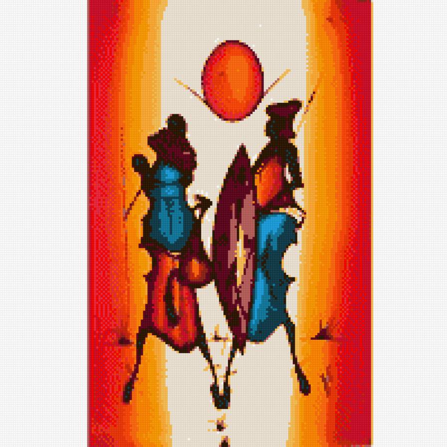 Триптих "Экзотика" часть 2 - триптих, индия, экзотика - предпросмотр