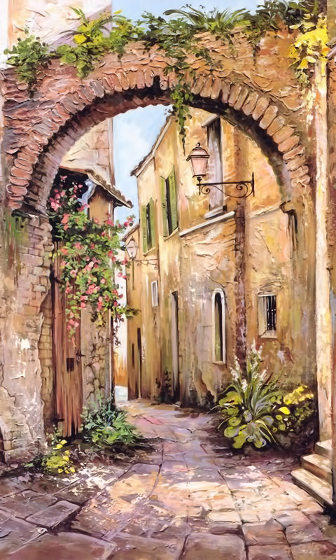 улочка - оригинал