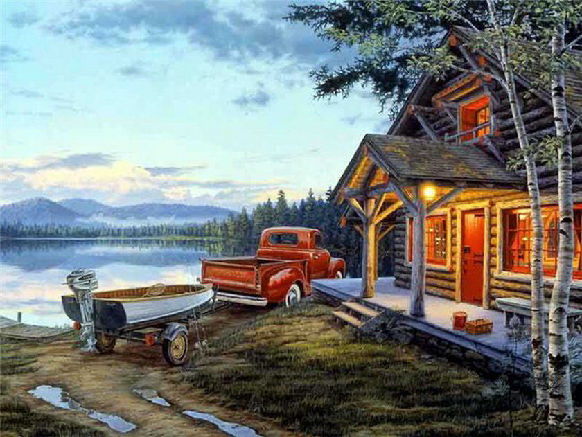 на берегу - оригинал