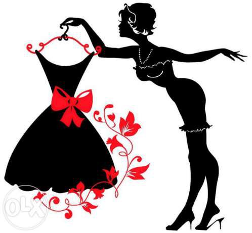 Модница - черно-красная тема - оригинал