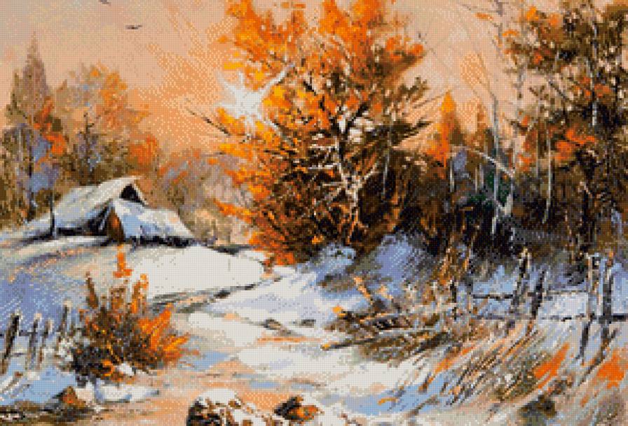 зима - предпросмотр