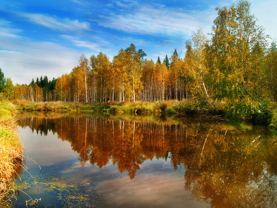 пейзаж - вода, пейзаж - оригинал