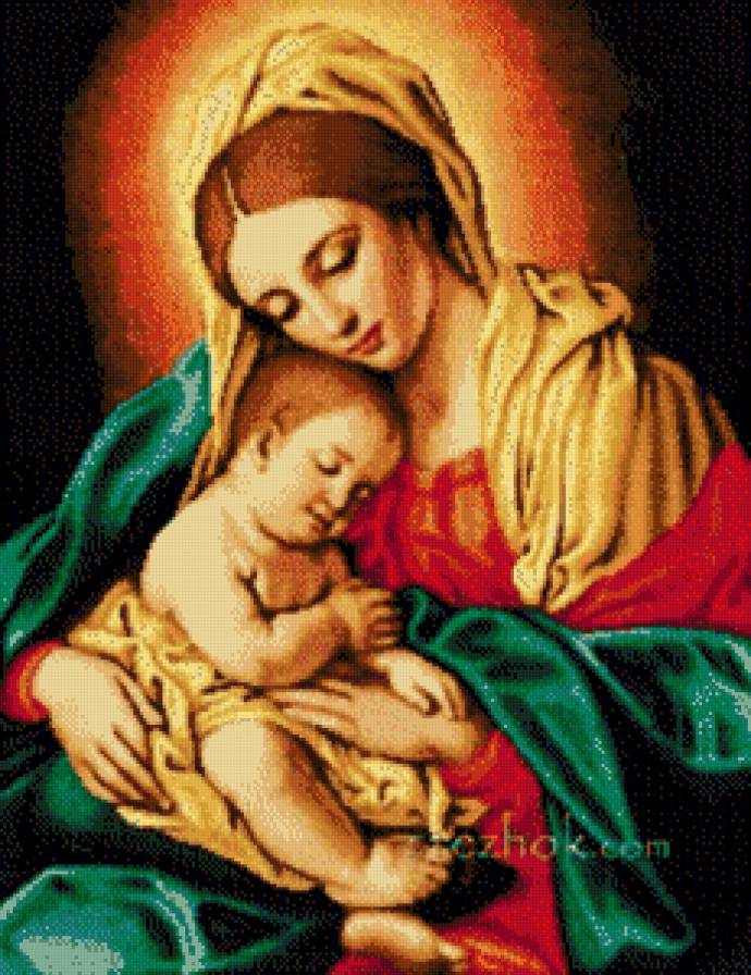 Мадона с младенец - предпросмотр